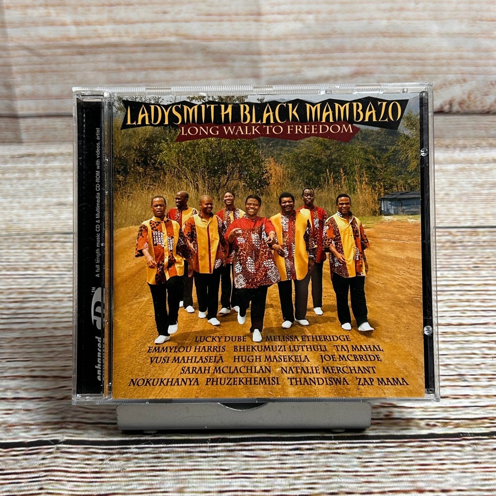 Ladysmith Black Mambazo Long Walk to Freedom CD Heads Up Africa HUCD 3109 2006